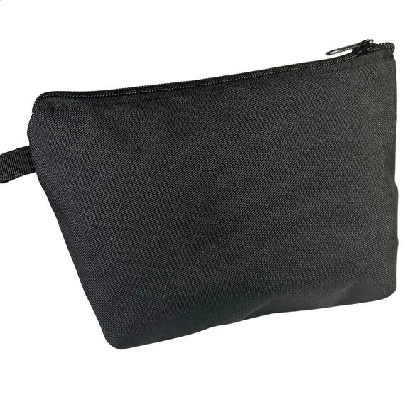 Sugar Skull Dia de los Muertos Accessory Cosmetics Makeup Canvas Zipper Bag - Picture 3 of 5